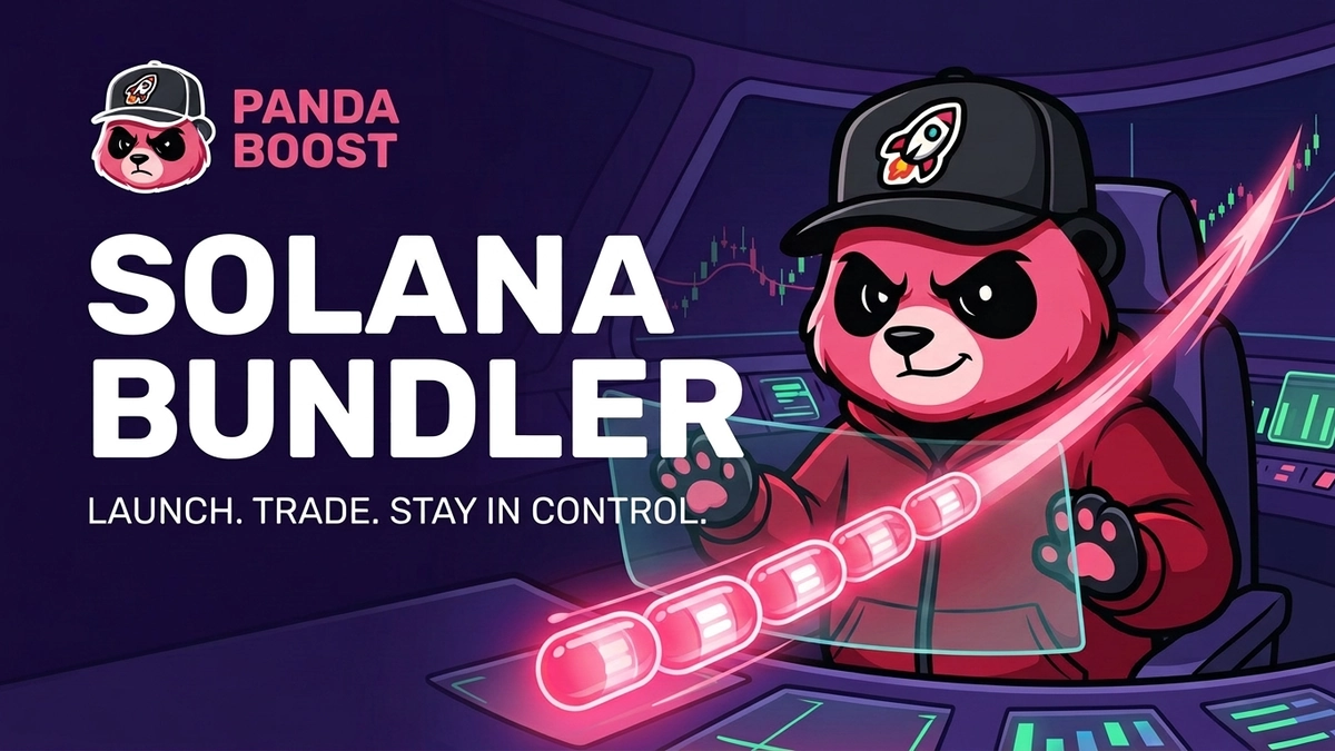 PandaBoost Solana Bundler launch and post-launch trading control cover